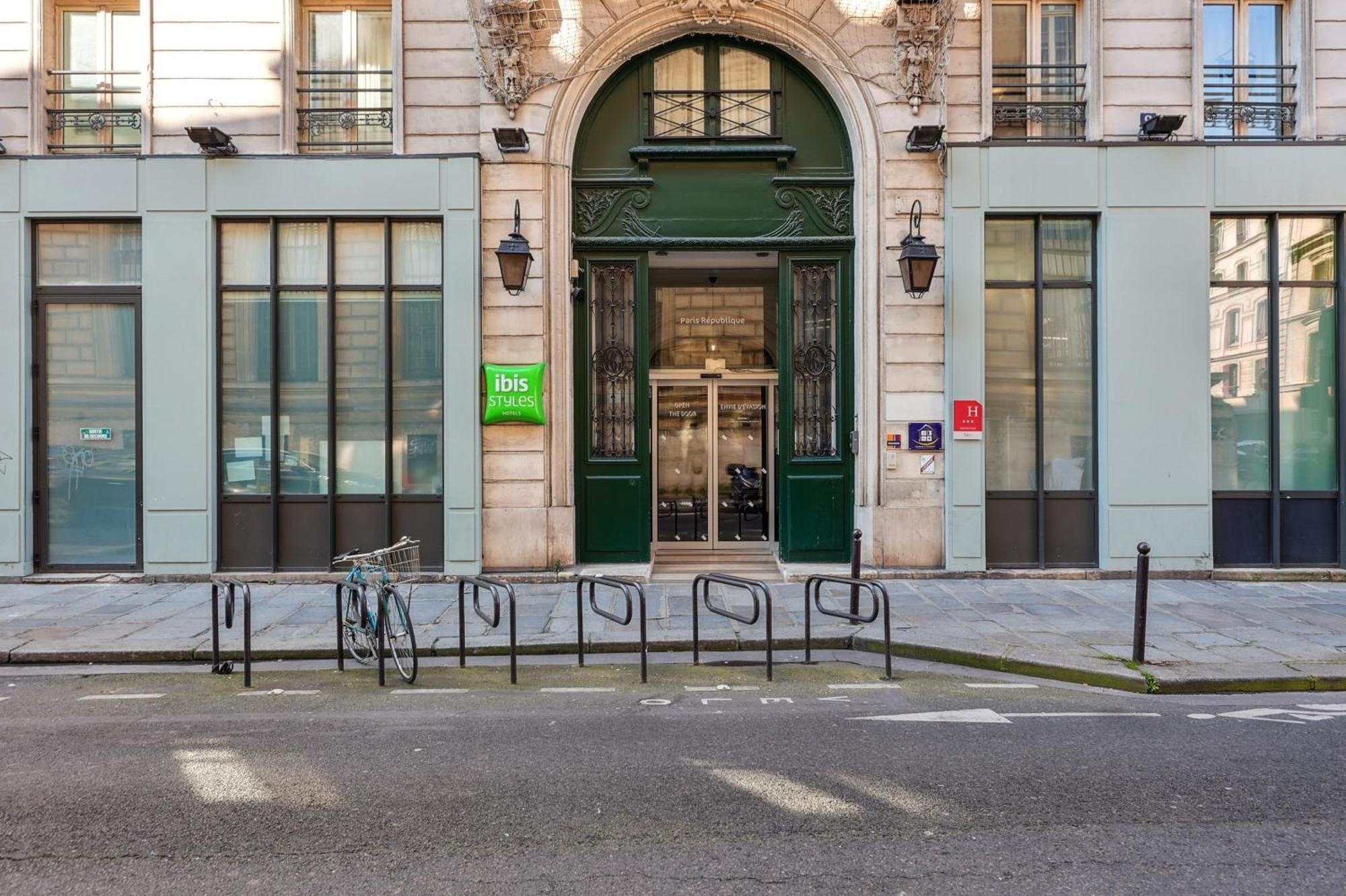 Ibis Styles Paris Republique Le Marais Hotell Exteriör bild